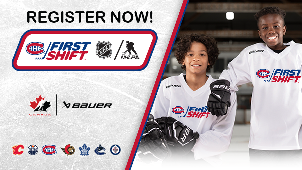 Registration for the 2026–2027 NHL/NHLPA First Shift season is now open.
